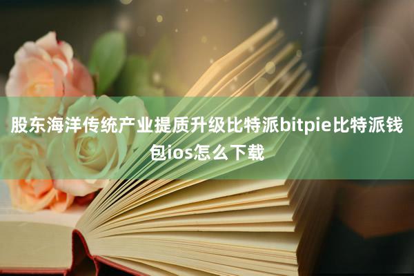 股东海洋传统产业提质升级比特派bitpie比特派钱包ios怎么下载