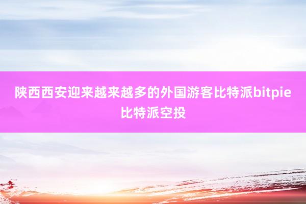 陕西西安迎来越来越多的外国游客比特派bitpie比特派空投