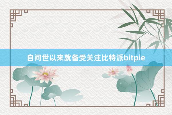 自问世以来就备受关注比特派bitpie